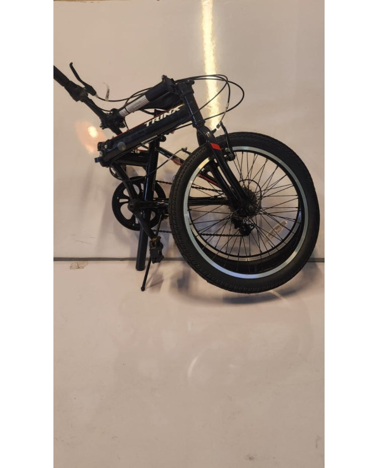 Folding Bicycle – Black & Red