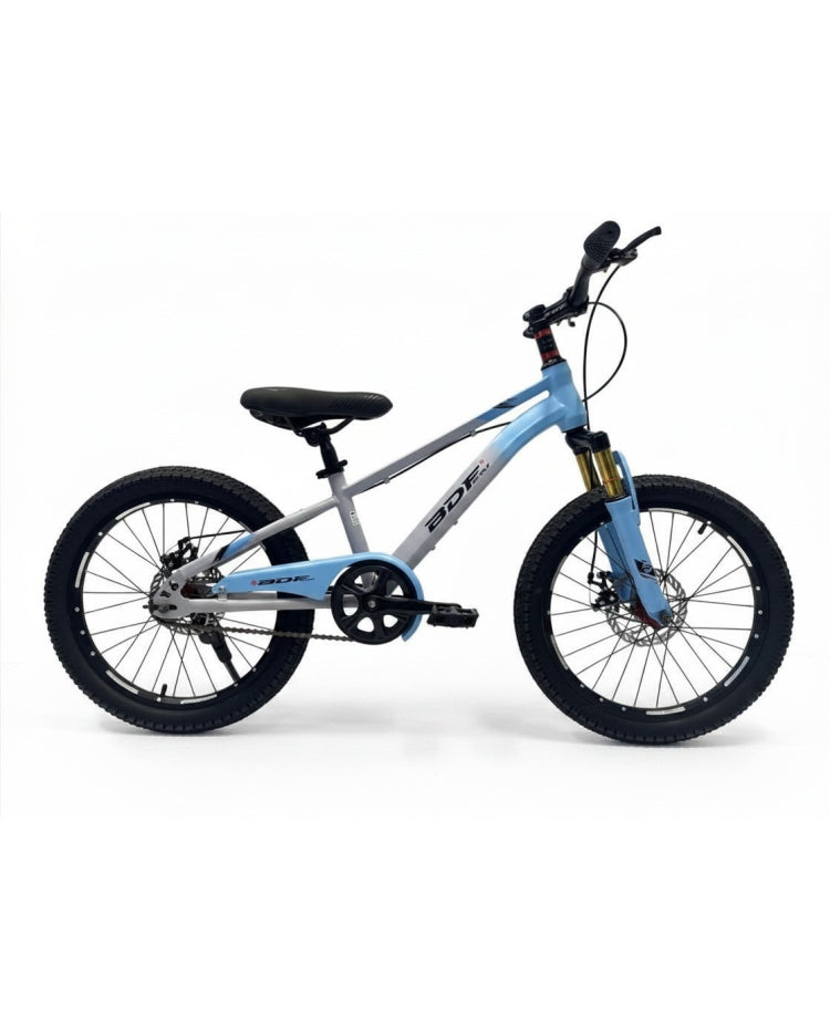 Ash White & Sea Blue Front Shock Bicycle