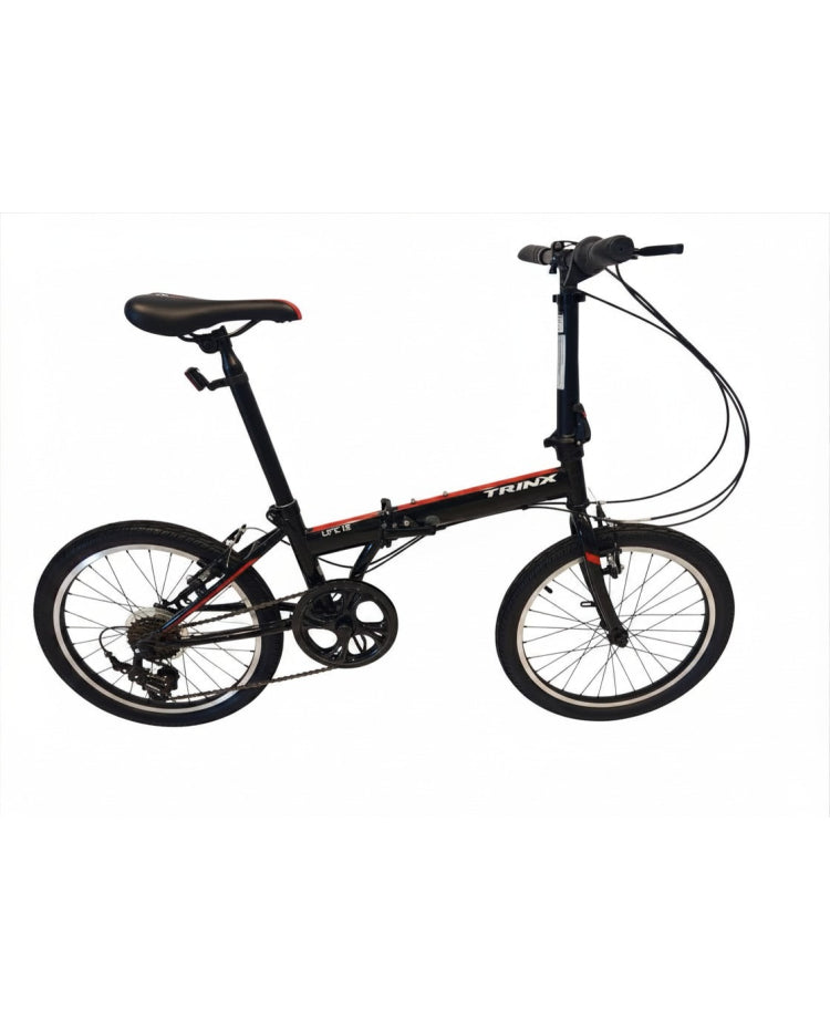 Folding Bicycle – Black & Red
