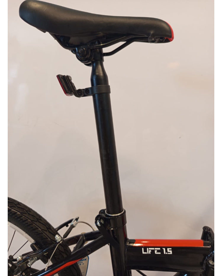 Folding Bicycle – Black & Red