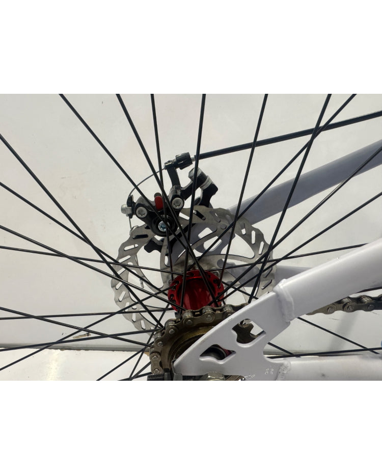 Ash White & Sea Blue Front Shock Bicycle