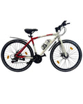 Hybrid Bicycle 700C – White & Red