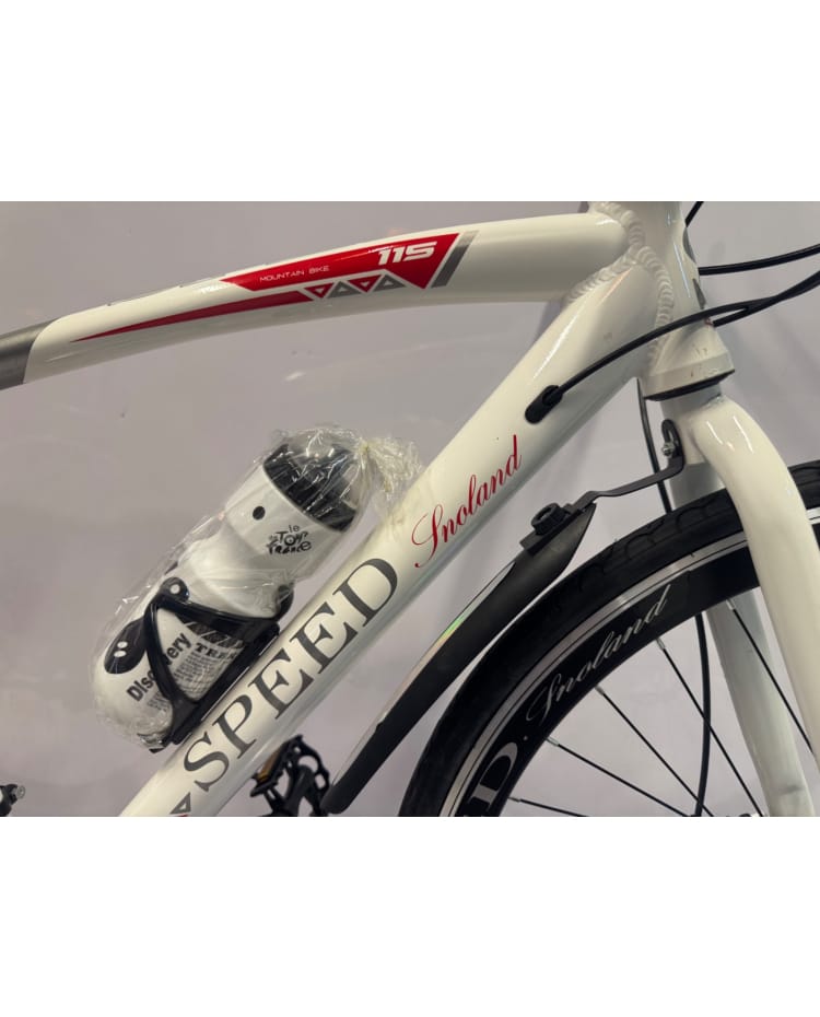 Hybrid Bicycle 700C – White & Red