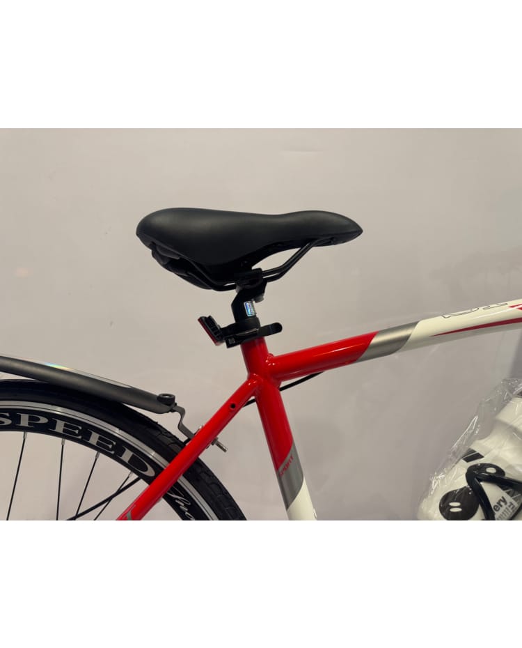 Hybrid Bicycle 700C – White & Red
